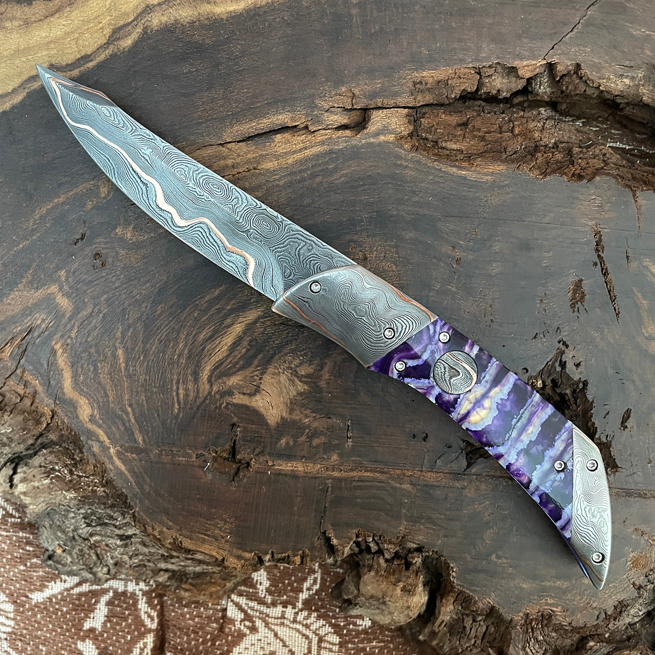 Rainy Vallotton Custom Ark Dual Action Purple Mammoth Molar