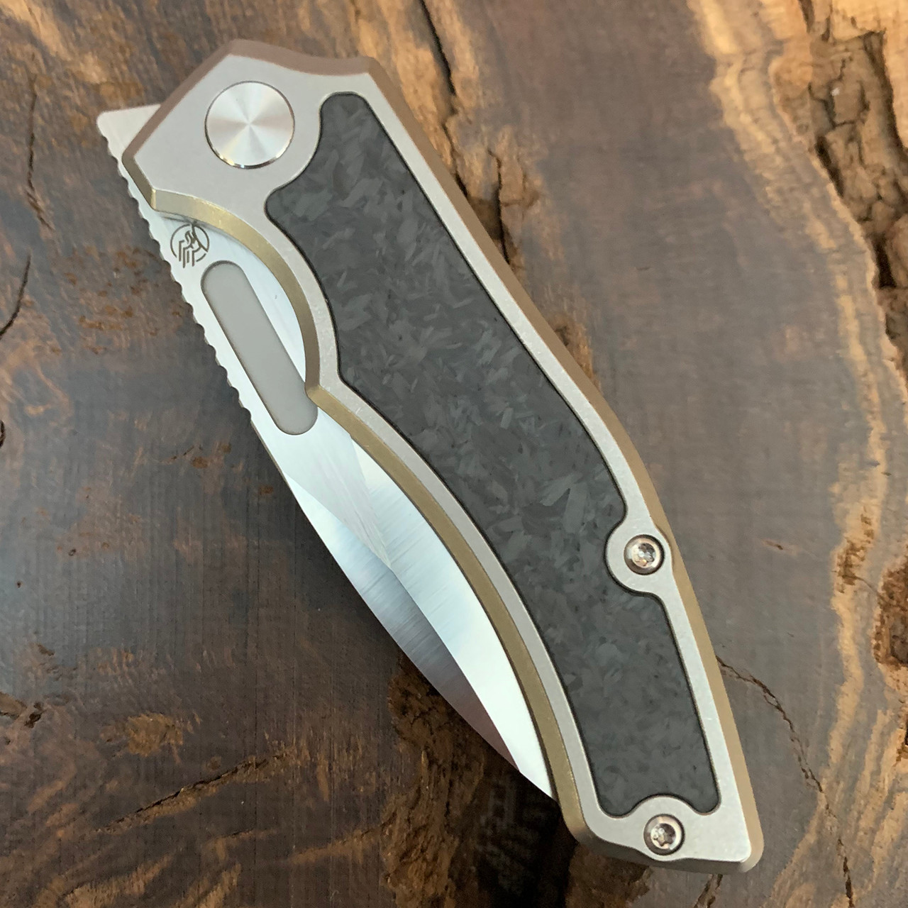 Griffin Company Scout F3 Frame Lock Titanium Handles With Griffin Company Scout F3 Frame Lock Titanium Handles With