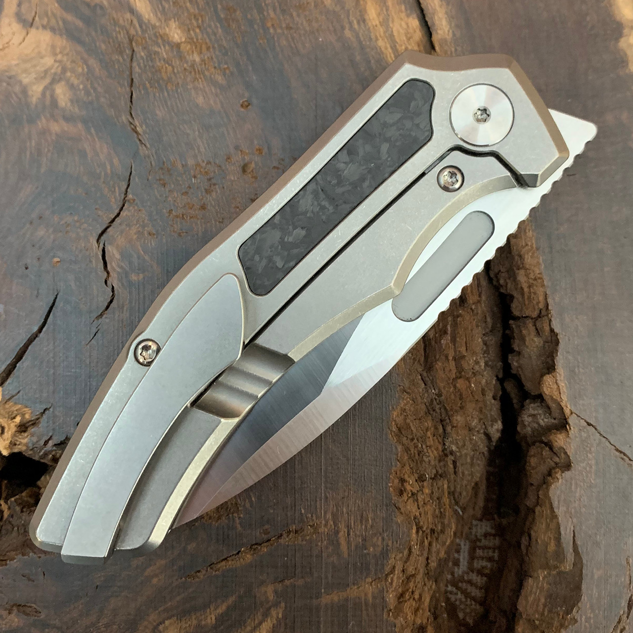 Griffin Company Scout F3 Frame Lock Titanium Handles With