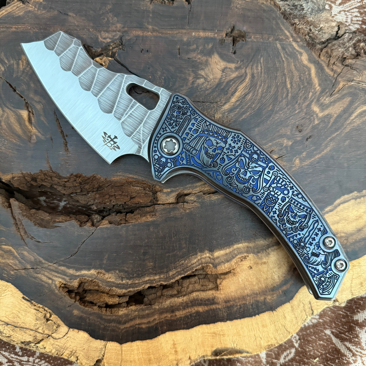 Borka Blades x Ti2Design Shylock Kingsman Blue/Black Hula