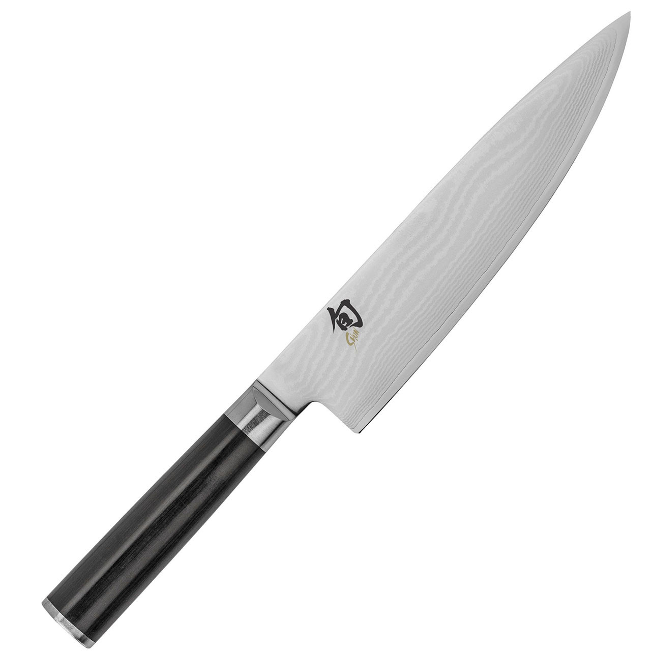 Shun TDM0706 Premier Chef's Knife 8 Hammered Blade, PakkaWood