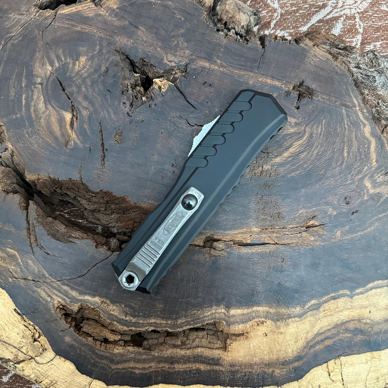 Microtech Cypher II S/E Black Apocalyptic Standard 1241-10AP