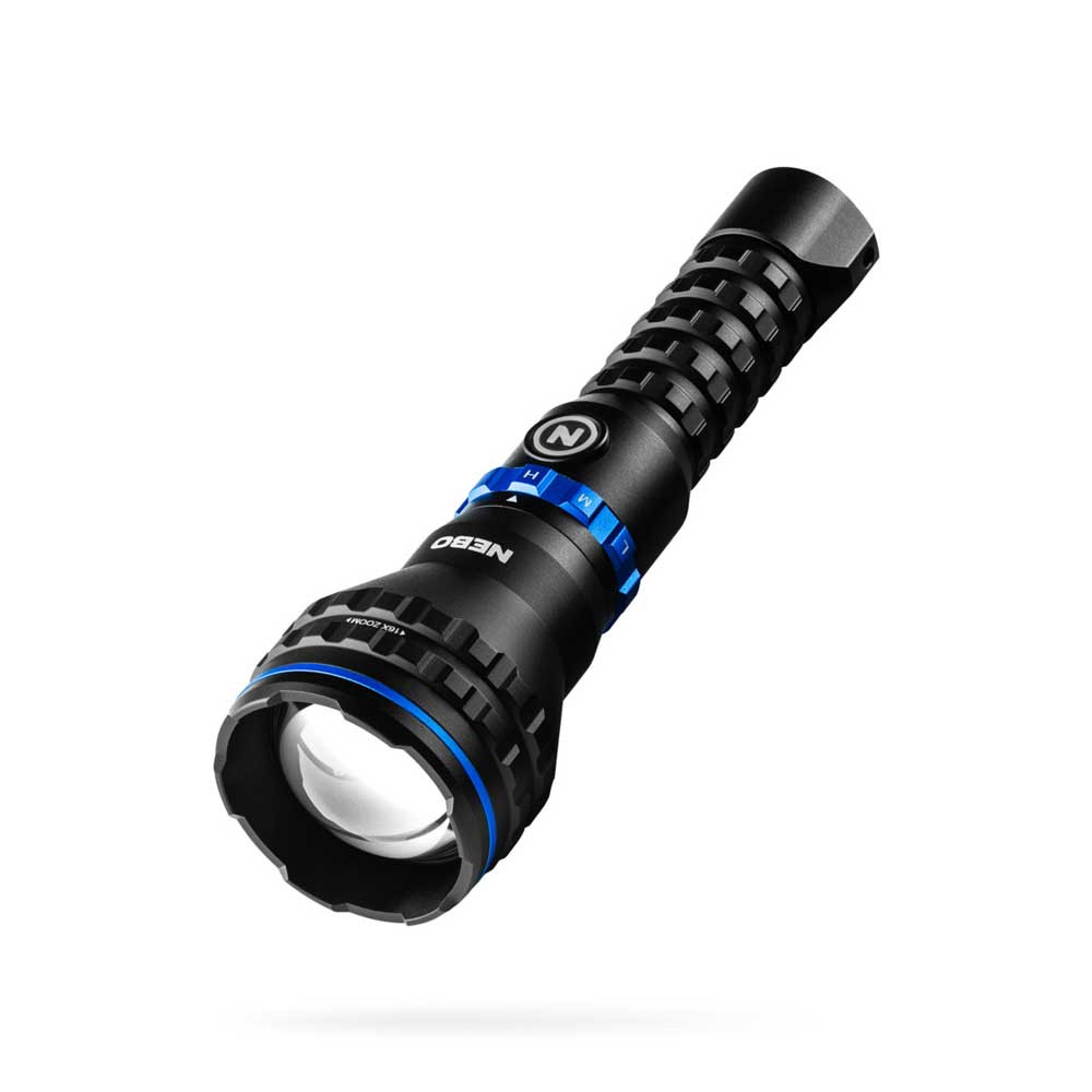 nebo 12k flashlight charging instructions Rechargeable 000 lumens across four light modes NEBO Davinci 5000 Lumen Flashlight,