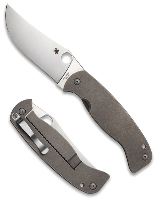 Spyderco Farid Mehr K2 Frame Lock Titanium C185TIP American Edge Knives