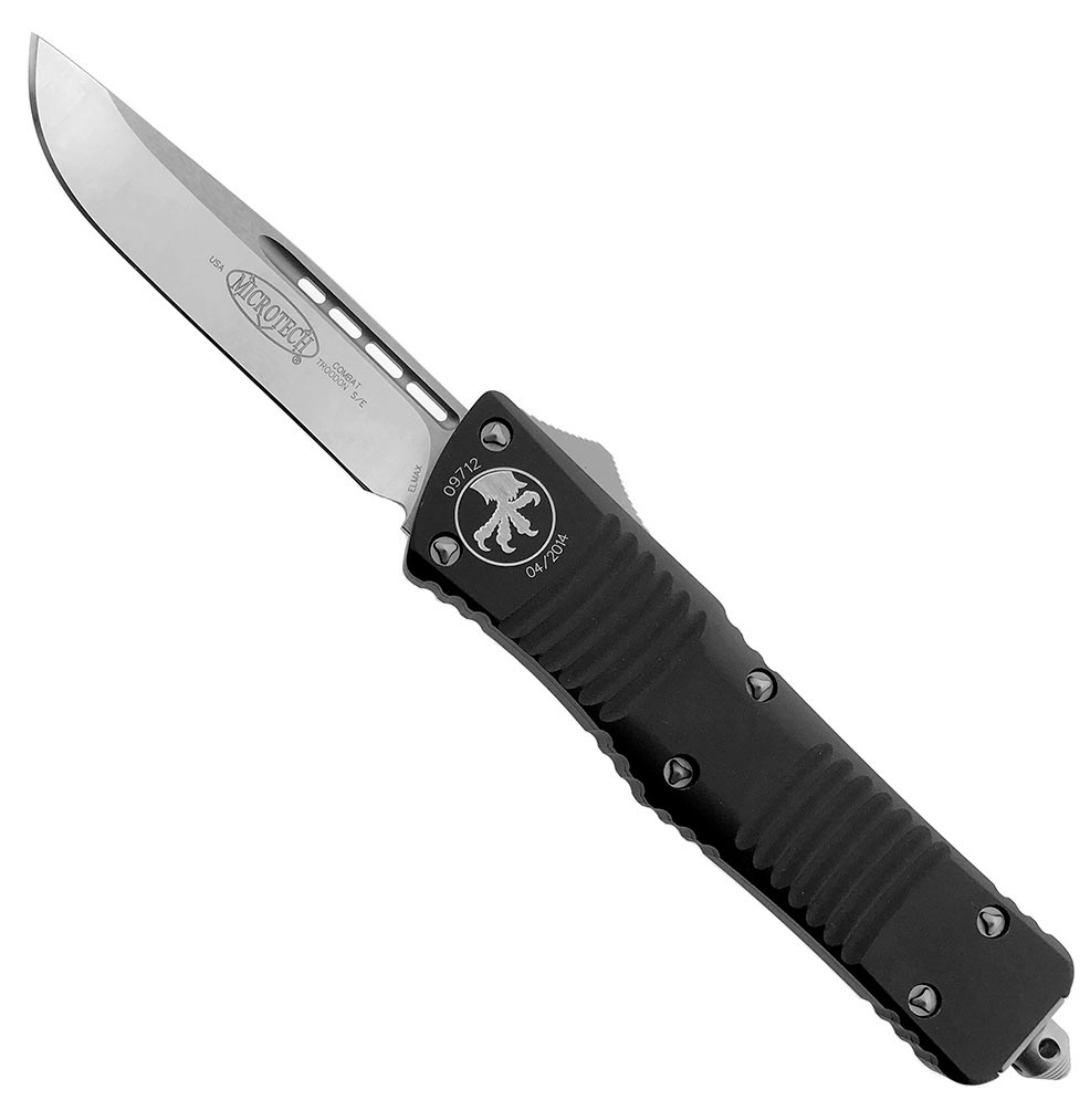 Microtech Combat Troodon S/E Black Satin Standard 143-4 | American Edge ...