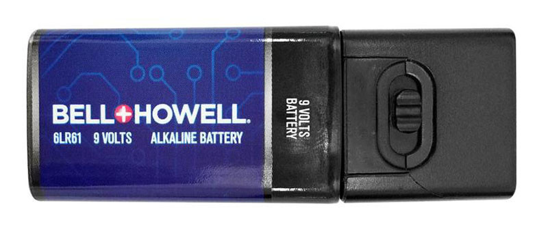 Bell & Howell LED Micro Brite 9 Volt Battery Flashlight 9702MN
