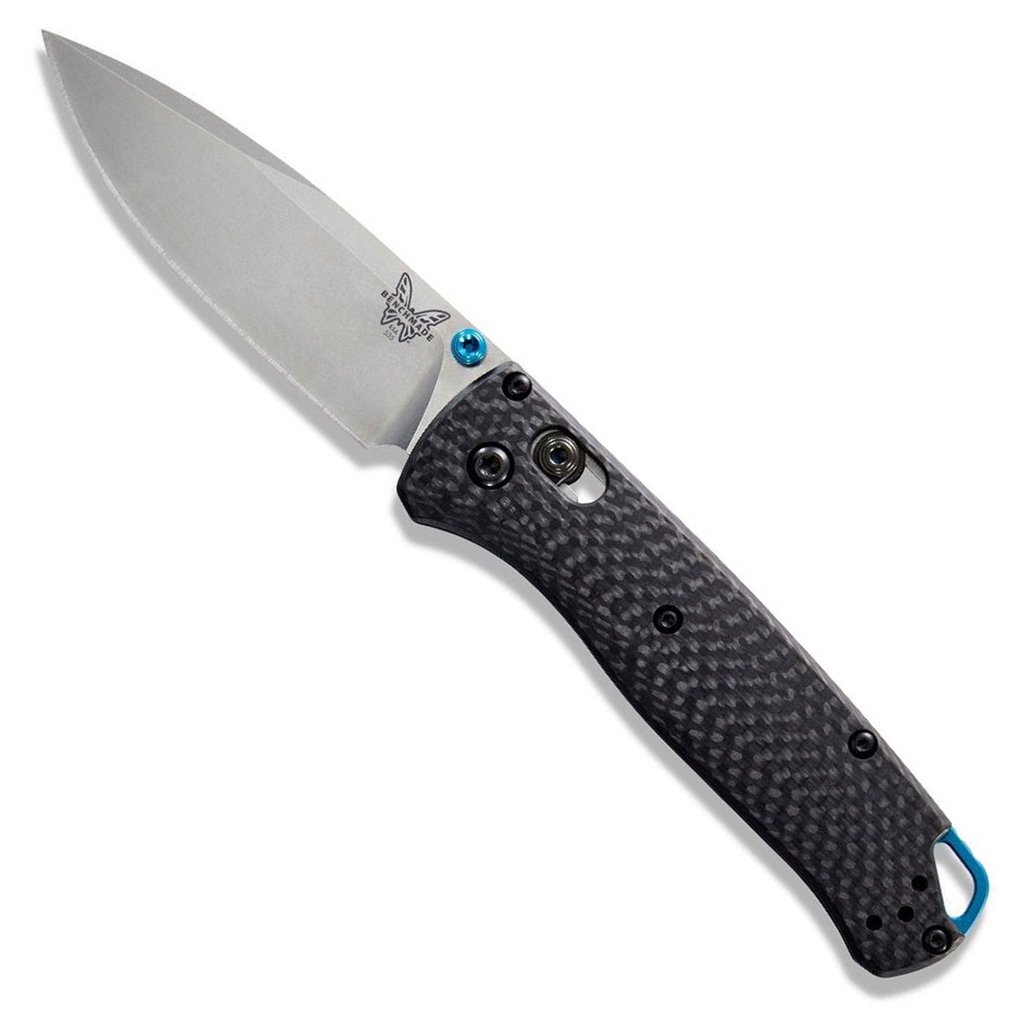 Benchmade Taggedout Axis Lock Carbon Fiber Handle Orange MagnaCut Blade