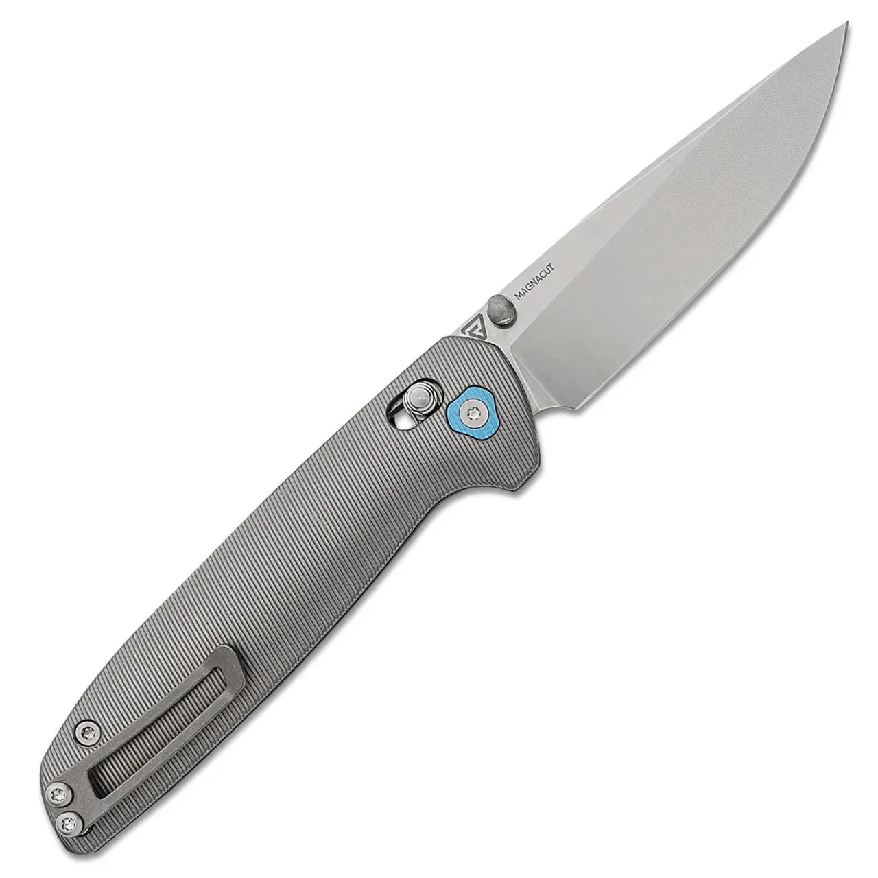 Tactile Knife Co. Maverick Crossbar Lock Titanium Handle Stonewash