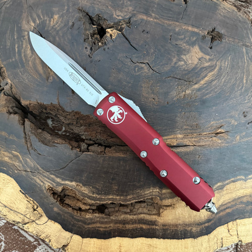 Microtech UTX-85 S/E Merlot Stonewash Standard 231-10MR