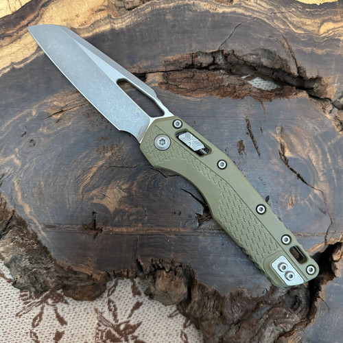 Microtech MSI RAM-LOK S/E OD Green Tri-Grip Polymer Apocalyptic Standard 210T-10APPMOD