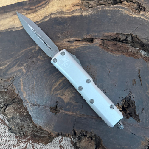 Microtech UTX-85 D/E Clear Apocalyptic Standard 232-10APCR