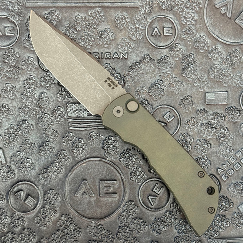 McNees Knives MAC 2 AutoMac Atomic Titanium Handle Tumbled