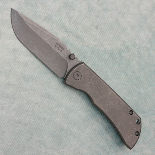 McNees Knives PM MAC 2 3 Gen 2 Atomic Titanium Handle Stonewash Magnacut Blade