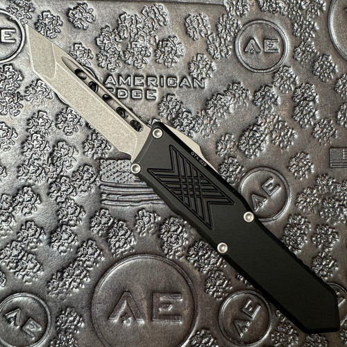 Guardian Tactical GTX-025 Tanto Tactical Black Handle Stonewashed Blade 12-3521