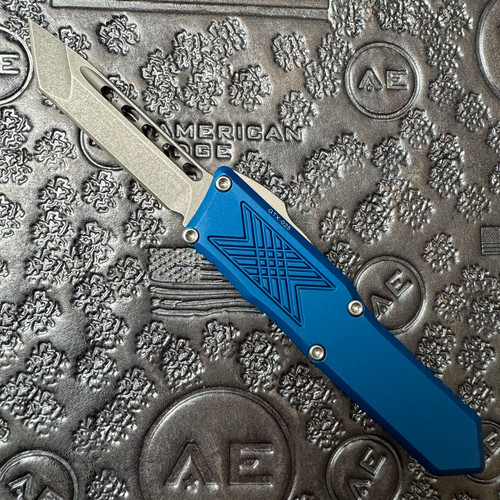 Guardian Tactical GTX-025 Tanto Blue Handle Stonewashed Blade 12-4521BL