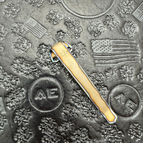 Maverick Customs Pocket Clip for Heretic Cleric II/Manticore Flamed Titanium