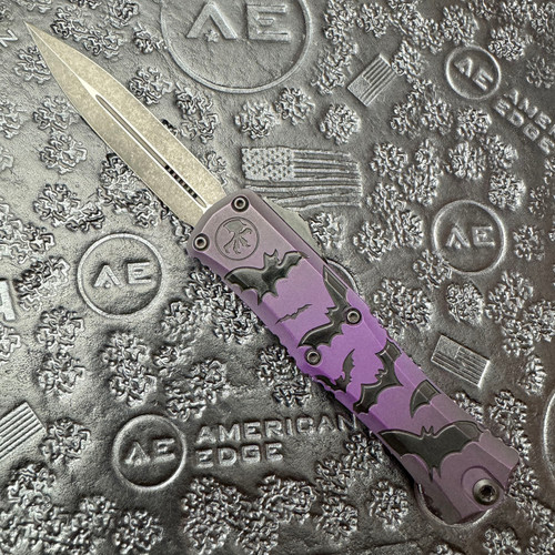 Microtech Hera II Mini D/E Bats Standard Signature Series 1702M-1HWBAS