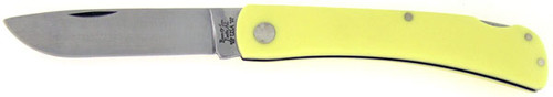 Bear & Son Cutlery Lock Back Sodbuster Yellow 338L