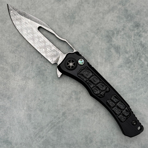 Heretic Knives Custom Wraith V4 Manual Bowie Hefted Aluminum
