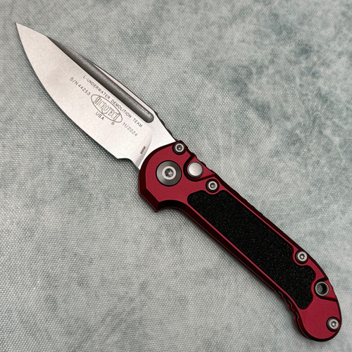 Microtech LUDT S/E Gen III Merlot Stonewash Standard 1135-10MR