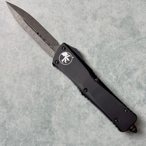 Microtech Combat Troodon D/E Damascus Standard Copper Ringed Hardware (Pre-owned) 142-16