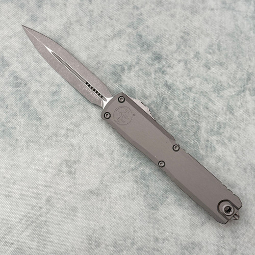 Microtech Ultratech Gen III ZBP D/E Black Handle Apocalyptic