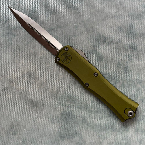 Microtech Hera II Mini D/E OD Green Satin Standard 1702M-4OD