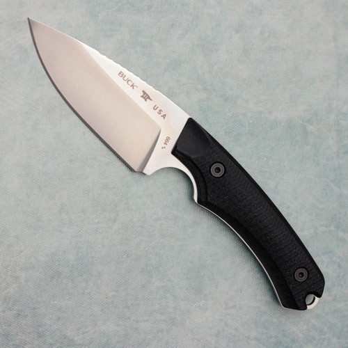 Buck 662 Alpha Scout Elite Fixed Blade Black G10 Handle Satin