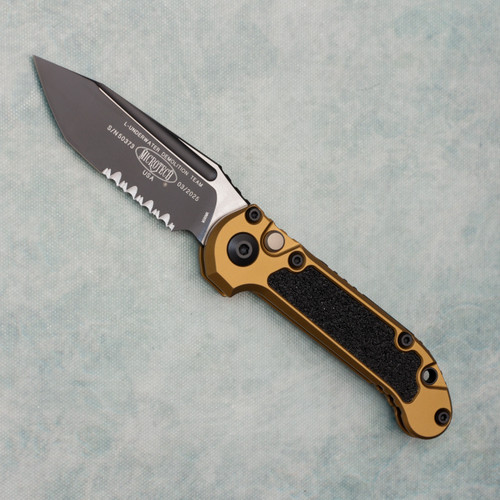 Microtech LUDT T/E Gen III Tan Serrated 1136-2TA