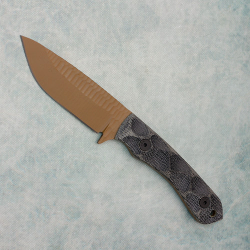 Stroup Knives Ultralite Non Metallic Fixed Blade Black Zytel
