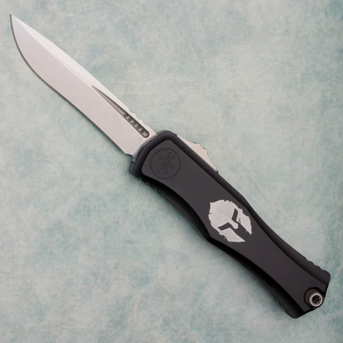 Microtech Hera II Recurve Black Handle Stonewash Standard 1705-10 Spartan AE CUSTOM SHOP