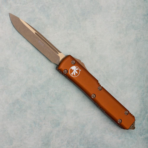 Microtech Ultratech S/E Tan Bronze Apocalyptic Standard 121-13APTA