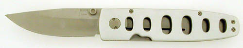 Buck Cross Lock Aluminum w/ ATS-34 Satin Blade 180AA