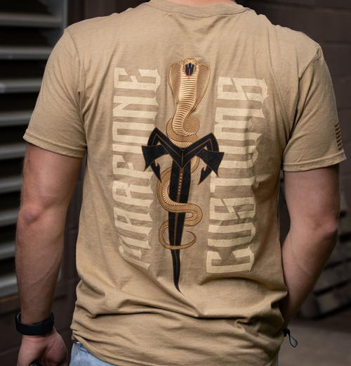 Marfione Custom T-Shirt Tan