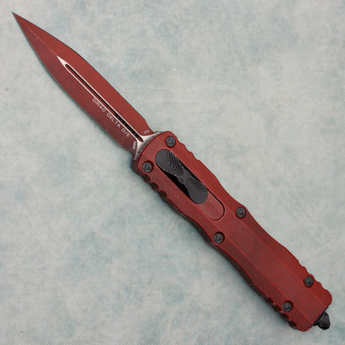 Microtech Dirac D/E Weathered Crimson Standard 225-1WCM | American