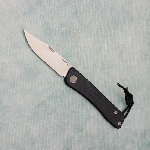 Tactile Knife Co. Bexar Slip Joint Folder Black G-10 Handles Stonewash Magnacut Blade Limited Release