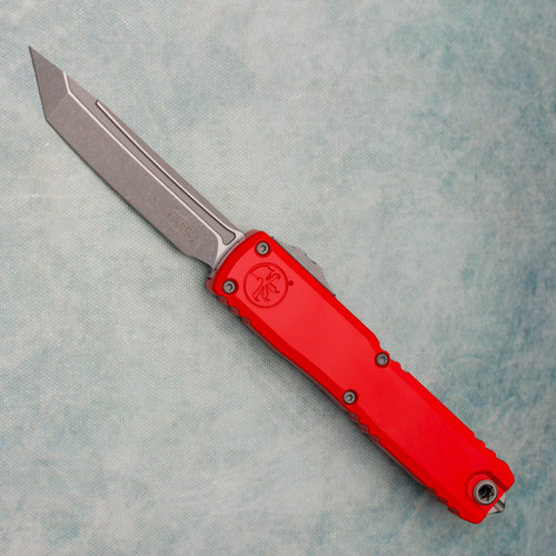 Microtech Ultratech Gen III ZBP S/E Red Handle Apocalyptic