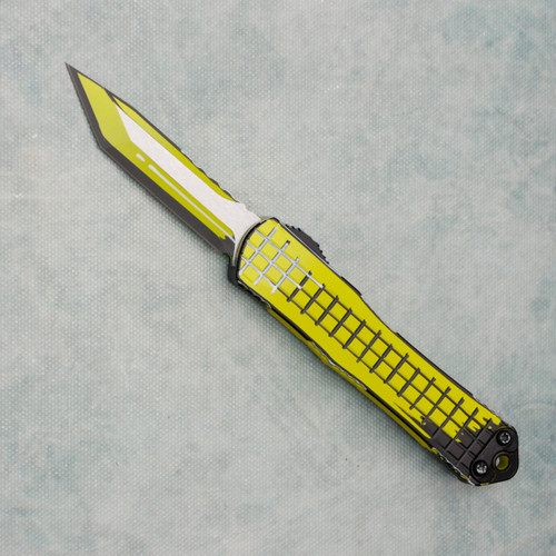 Heretic Knives Manticore S Tanto Grenade Grip Miami Vice Cel