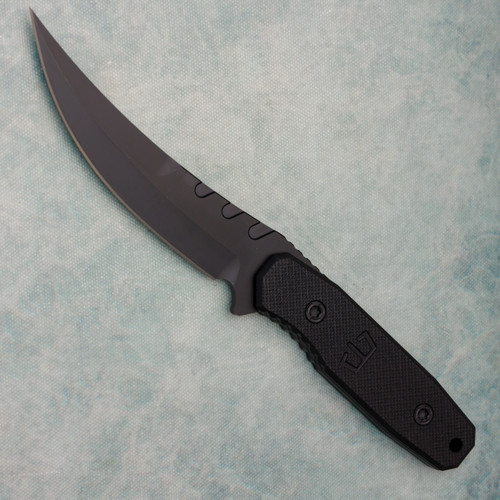 Blackside Customs Cat-5 Black G10 Handle Black MagnaCut Blade
