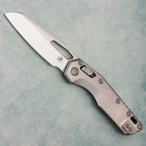 Microtech Marfione Select MSI RAM-LOK Purple Haze Titanium Handle