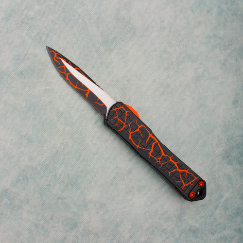 Heretic Knives Manticore S Recurve Grenade Grip UV Toxic Magma