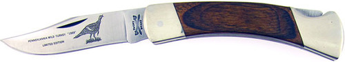 Camillus Sword Brand Lock Back Hunter Pennsylvania Wild Turkey 886PWT