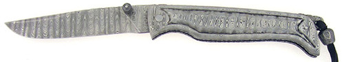 Wayne Valachovic Custom Tail Lock All Damascus