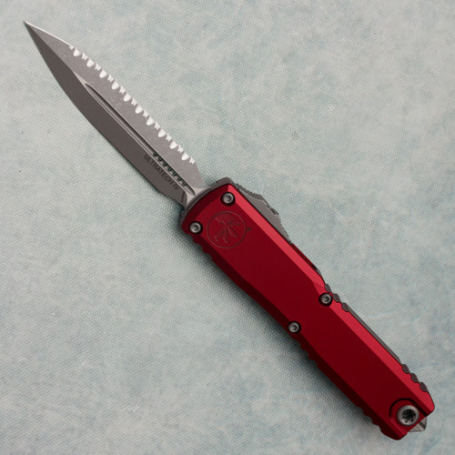 Microtech Ultratech Gen IV D/E Merlot Full Serrated 11224-3MR