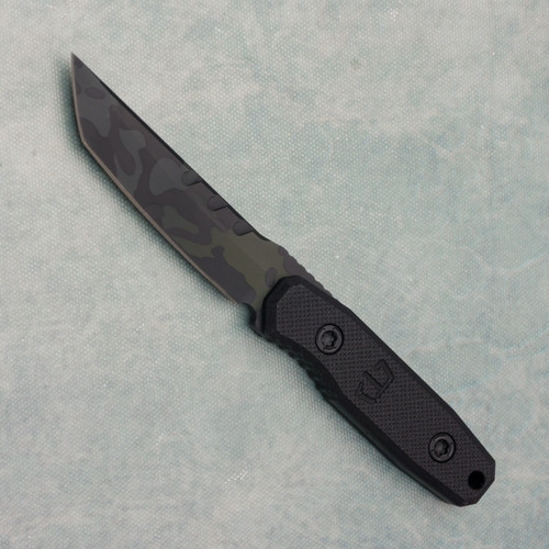 Blackside Customs Kimura Black G10 Handle Orange Multicam CPM154