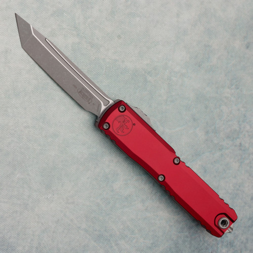 Microtech Ultratech Gen IV D/E Merlot Handle Apocalyptic Standard