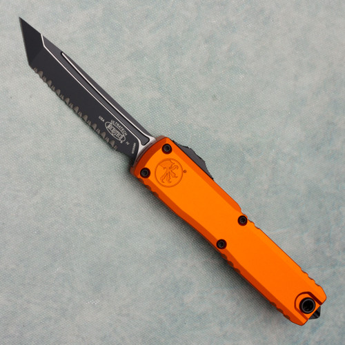 Microtech Ultratech Gen IV T/E Orange Full Serrated 11234-3OR