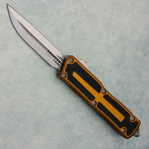 Microtech Scarab II Generation III D/E-S Tan Stonewash Standard 1180-10TA