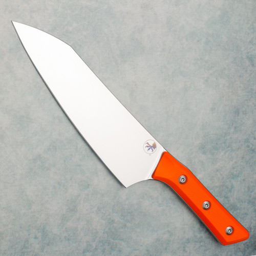 Microtech Chef Knife Ember G-10 Handle Stonewash Standard Blade 3000-10EM