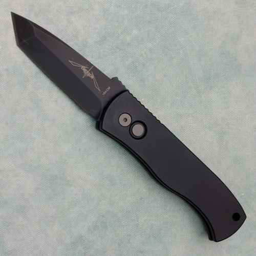 Pro-Tech Emerson CQC7 Auto Tanto Black Handle DLC Blade E7T03 (BLEM)